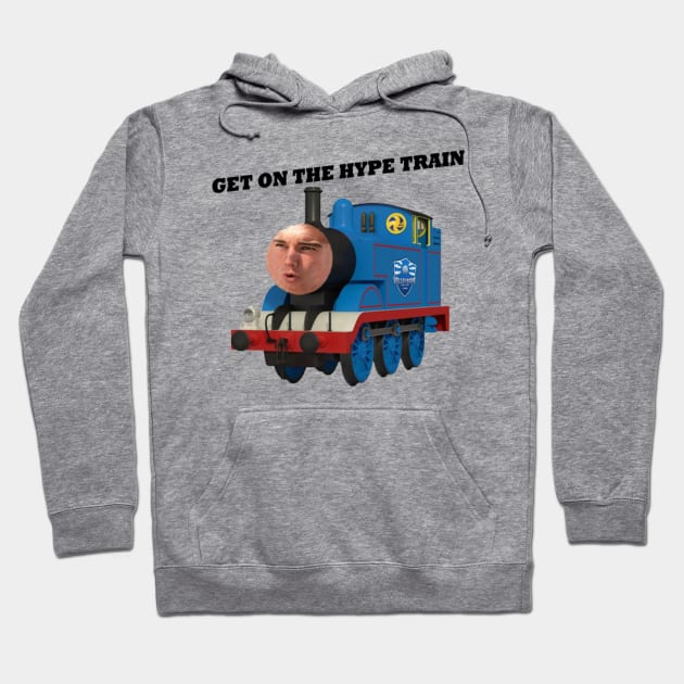 The Hype Train Hoodie by VolleyboysOfficial